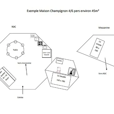Maison Avec Terrasse Pour 6 Personnes A - Api-1-52-1329 Campingplatz Dienné