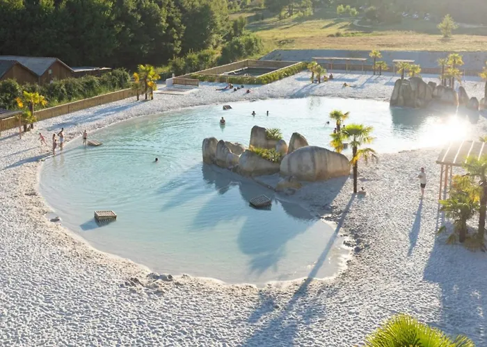 Camping Maison Avec Terrasse Pour 6 Personnes A - Api-1-52-1329 *